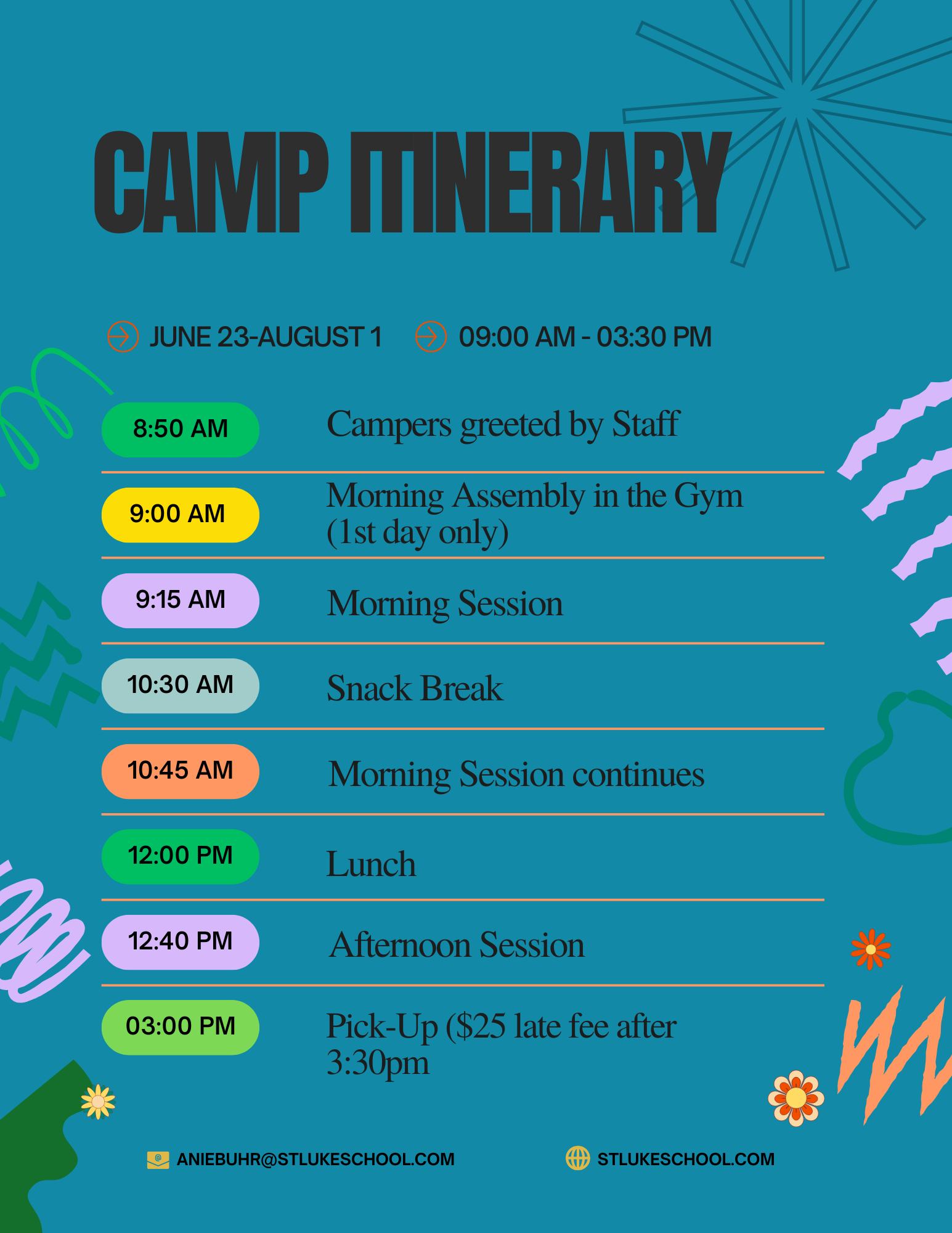 Art_Camp_Itinerary
